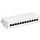 CAT6 Mini/Desktop Patch Panel 12 Port STP shielded white