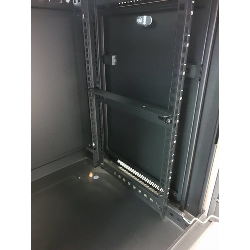 OEM 12U wall patch cabinet with glass door 600x450x635 (WxDxH)