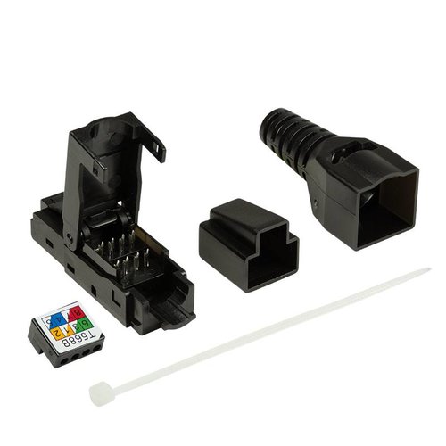 CAT6a toolless connector RJ45 - UTP