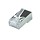 CAT6a modulair plug RJ45 - STP 50 stuks