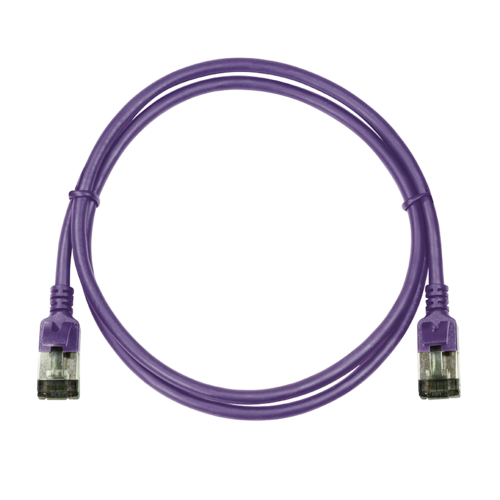 CAT6a U/FTP Ultraflex, 100% Copper, Purple, 1.5M