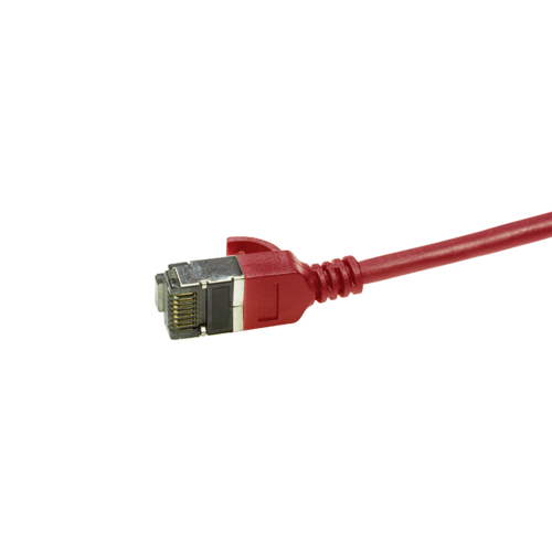 CAT6a U/FTP Ultraflex, 100% Copper, Red, 1.5M