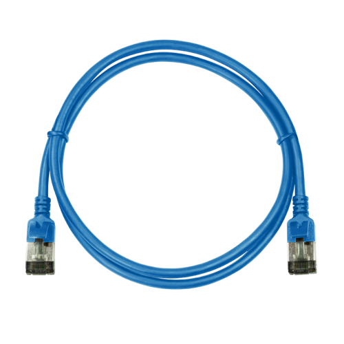 CAT6a U/FTP Ultraflex, 100% koper, blauw, 1.5M