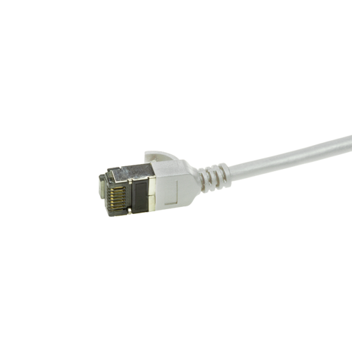 CAT6a U/FTP Ultraflex, 100% Copper, Gray, 0.5M