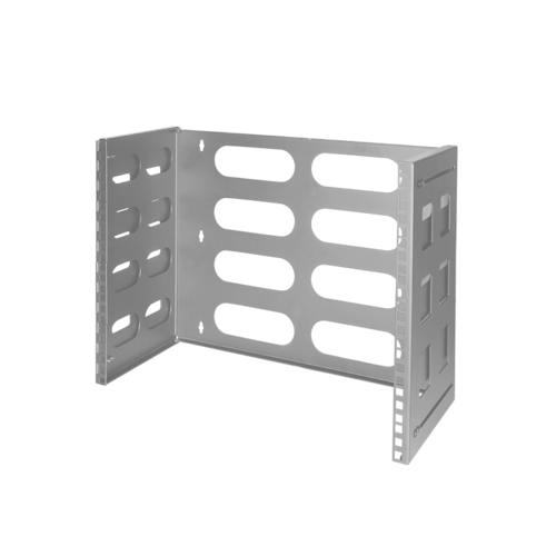 8U wand server rack 494x400x360mm (BxDxH) grijs