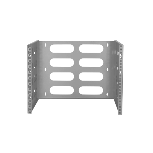 8U wall server rack 494x400x360mm (WxDxH) gray