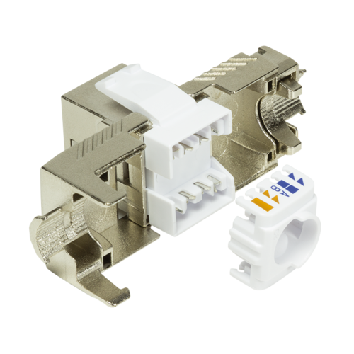 CAT8.1 keystone RJ45 STP Toolless