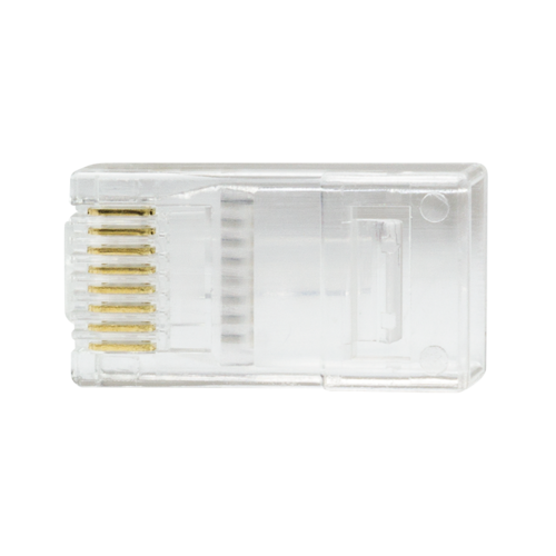 Bintra Pierce CAT6 Connector RJ45 - UTP 10 pieces for smooth and rigid cable