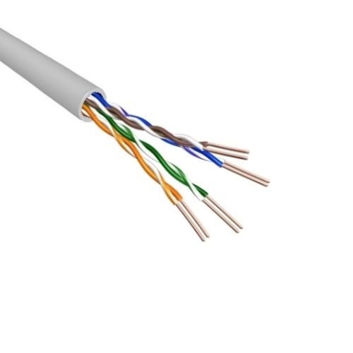 Bintra UTP CAT6 solid 500M 100% copper grey (Bulk Network Cable)