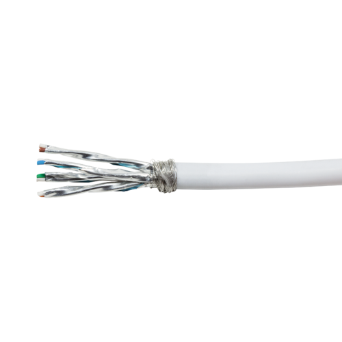 S/FTP CAT7 stranded 305M 100% copper white (Bulk Network Cable)