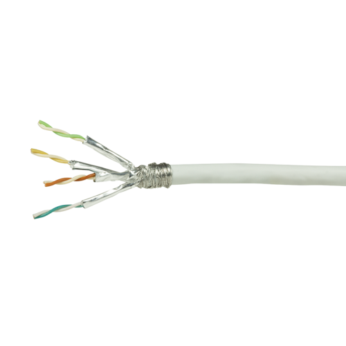 S/FTP CAT6 solid 50M CCA white (Bulk Network Cable)