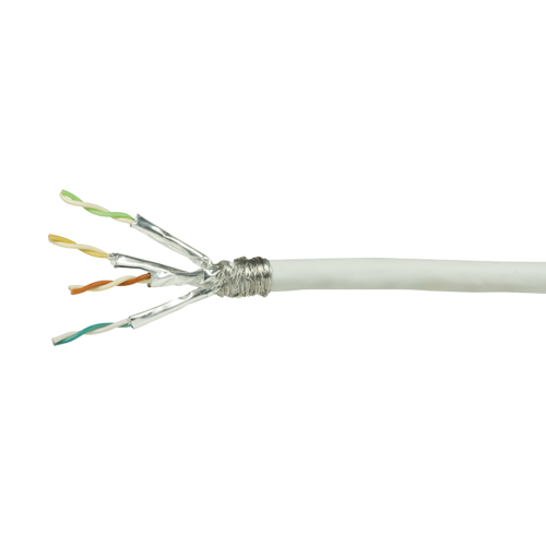 S/FTP CAT6 solid 100M CCA white (Bulk Network Cable)