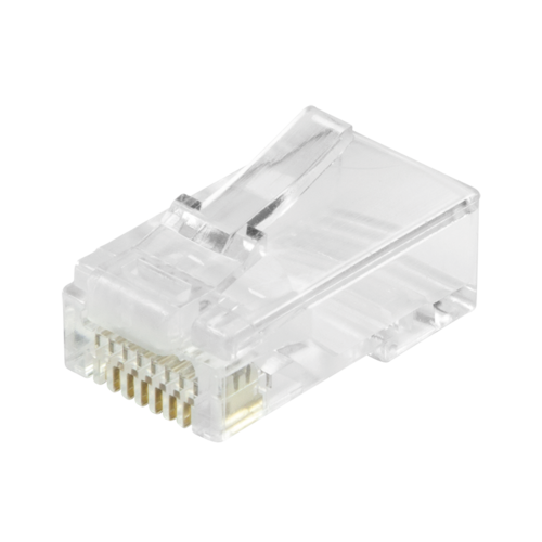 Bintra  CAT6 EZ-RJ45 connector - UTP 100 pieces for stranded and solid cable