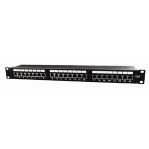 CAT6 24 poorts patchpanel STP