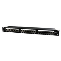 CAT5e 24 poorts patchpanel STP