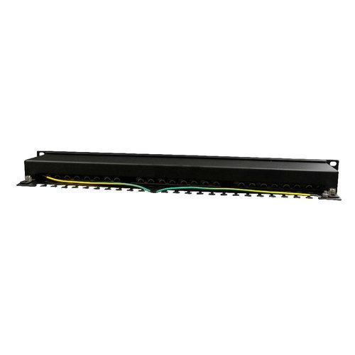 CAT5e 24 poorts patchpanel STP