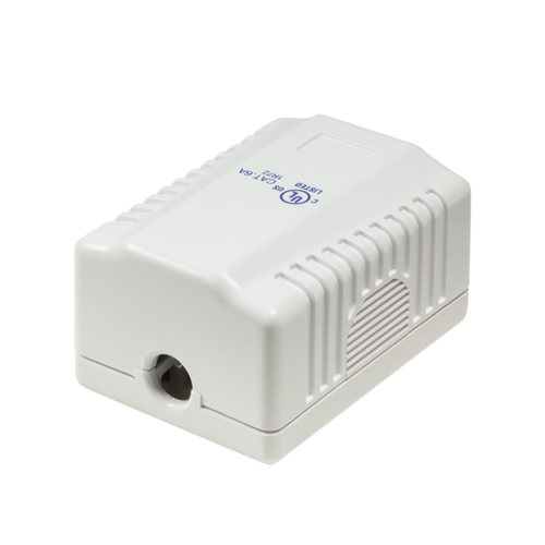 CAT6a surface-mounted box 1x RJ45 STP