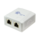 CAT6a surface-mounted box 2x RJ45 STP