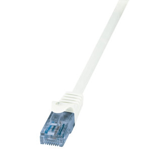 CAT6a U/UTP 0.25M White CCA