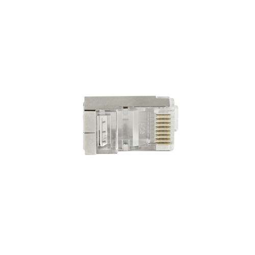 Doorsteek CAT6 Connector RJ45 - STP 50 stuks voor soepele en stugge kabel