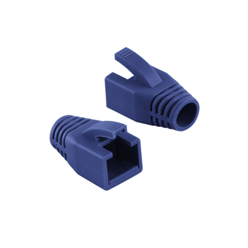 RJ45 Tule 8mm blauw 50 stuks