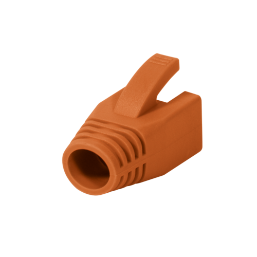 RJ45 Tule 8mm oranje 50 stuks