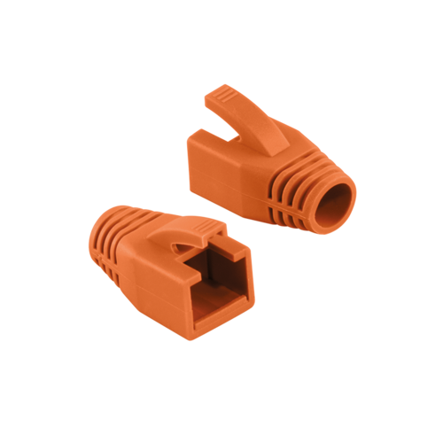 RJ45 Tule 8mm oranje 50 stuks