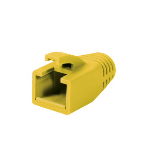 RJ45 Tule 8mm geel 50 stuks