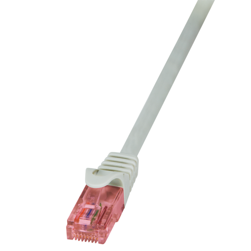 UTP CAT6 0.5M grey 100% copper