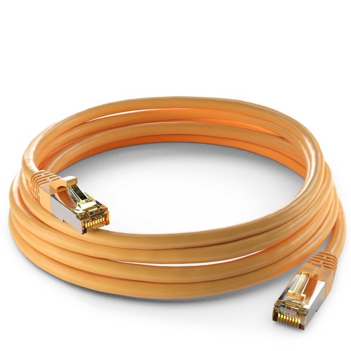 CAT6a S/FTP PIMF LSZH Geel 3 meter