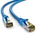 Cat6a S/FTP LSZH 0.5M Blue