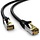 Cat6a S/FTP LSZH 1M Black