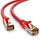 Cat6a S/FTP PIMF LSZH rood 2 meter