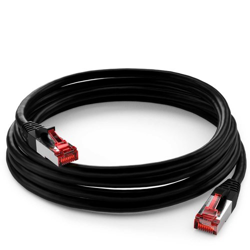 Cat6 S/FTP LSZH 50M Black