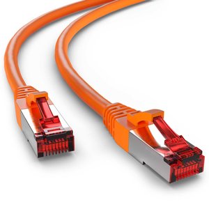 Cat6 S/FTP LSZH 10M Orange