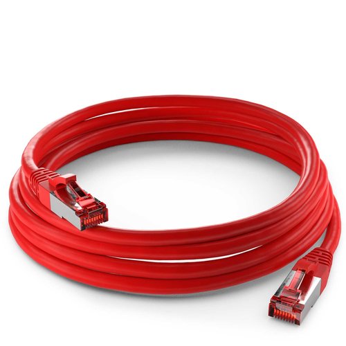 Cat6 S/FTP PIMF LSOH rood 3 meter