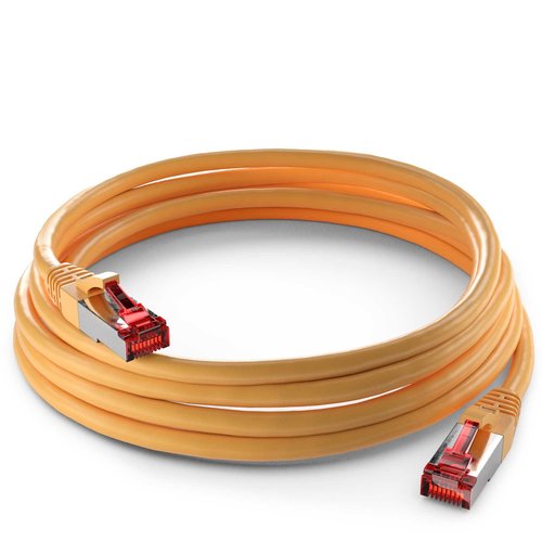 Cat6 S/FTP LSZH 1.5M Yellow