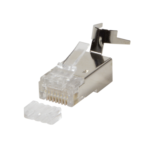 CAT8.1/CAT6a Connector RJ45 - STP 50 stuks voor stugge kabel