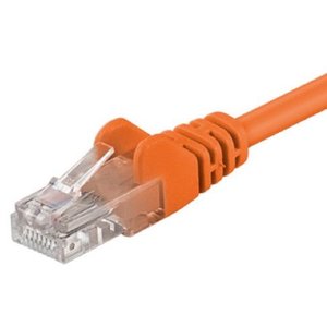 Cat5e 0.25M Orange U/UTP Cable