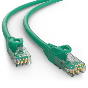 Cat5e 0.25M Green U/UTP Cable