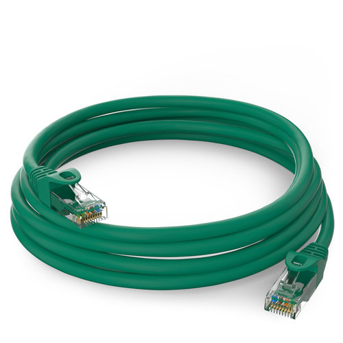 Cat5e 0.25M Green U/UTP Cable