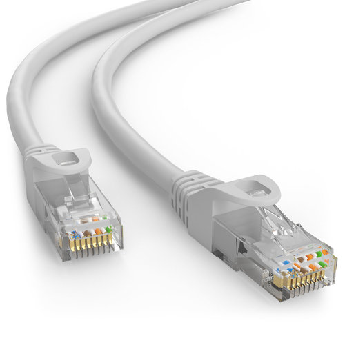 Cat6 10M Grijs UTP kabel