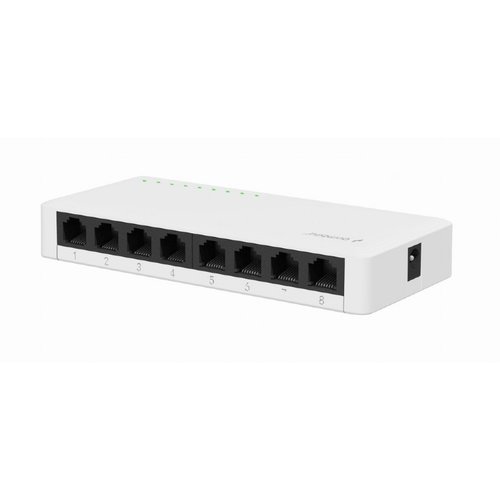 8 Port Gigabit Ethernet Switch 10/100/1000 Mbps - Netwerkkabel.eu