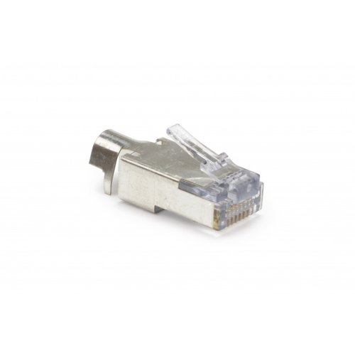 Bintra Doorsteek CAT7 Connector RJ45 - STP 10 stuks voor soepele en stugge kabel