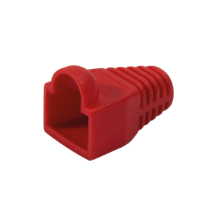 Strain Relief Boot RJ45 100pcs 6mm Red