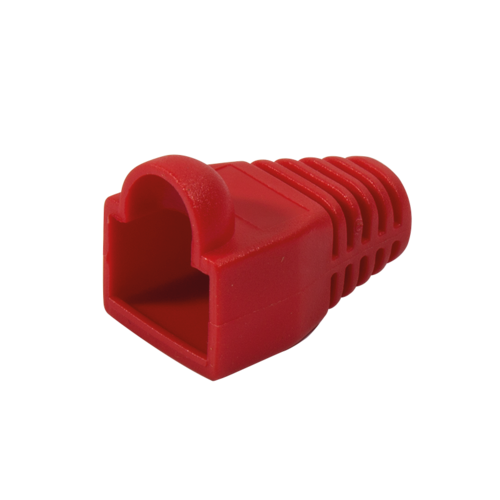 Strain Relief Boot RJ45 10pcs 6mm Red