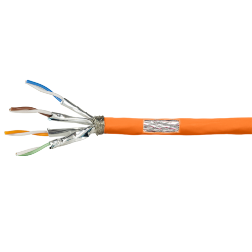 S/FTP CAT7 1000MHz solid 200M 100% copper halogen free (Bulk Network Cable)
