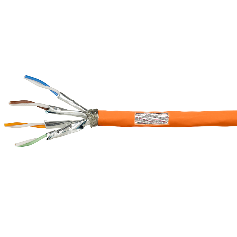 S/FTP CAT7 1000MHz solid 200M 100% copper halogen free (Bulk Network Cable)  