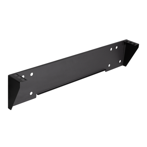 19" vertical wall mount bracket 1U black