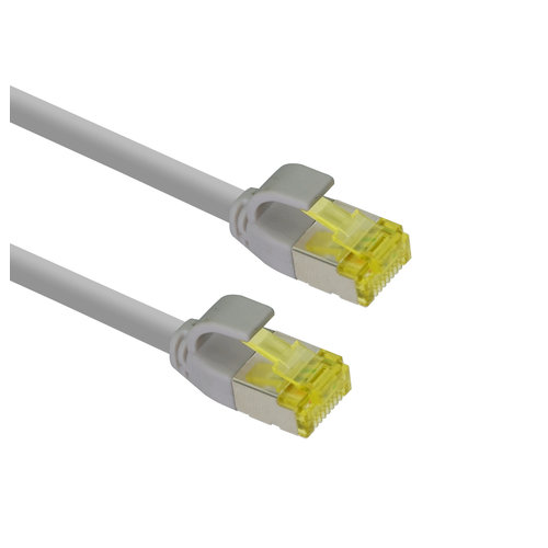 Ultra slim Patchkabel S/FTP Cat 6A grijs 2  M